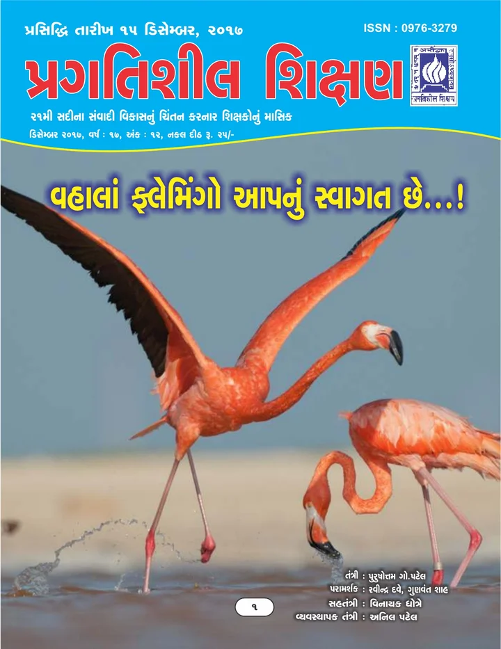 પ્રગતિશીલ શિક્ષણ - ડિસેમ્બર ૨૦૧૭
